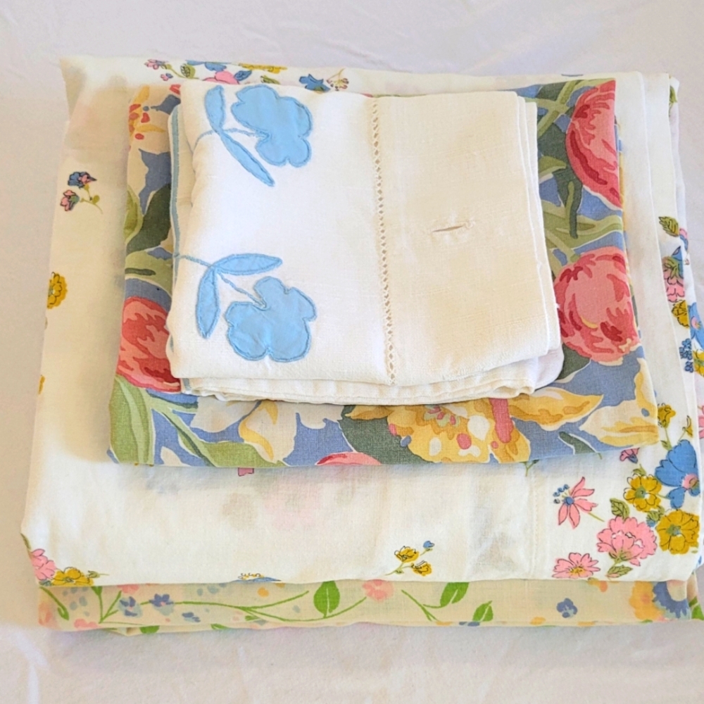 Vintage Full /Double Sz 4pc Bedding Curation - Picture 13 of 13
